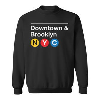 Downtown & Brooklyn Nyc Sweatshirt | Mazezy