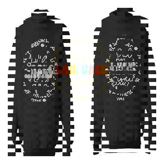 Dual Language Squad Appreciation Week Back To School Sweatshirt | Mazezy