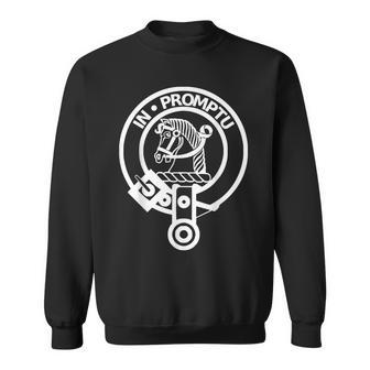 Dunbar Scottish Family Clan Name Crest Shield Sweatshirt | Mazezy