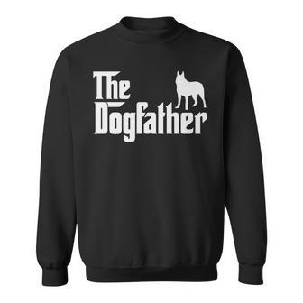 East European Shepherd Dogfather Dog Dad Sweatshirt | Mazezy