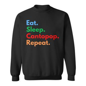 Eat Sleep Cantopop Repeat For Cantonese Pop Lovers Sweatshirt | Mazezy