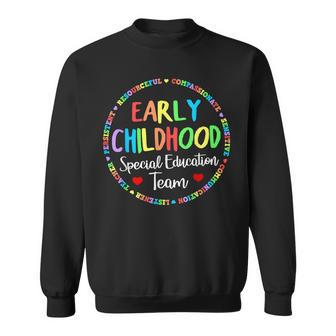 Ecse Early Childhood Education Special Education Daycare Sweatshirt | Mazezy