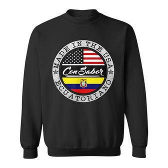 Ecuadorian American Camiseta Ecuatoriana Americana Sweatshirt | Mazezy CA