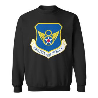 Eighth Air Force Barksdale Afb B-52 Military Sweatshirt | Mazezy