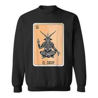 El Cucuy Mexican Slang Chicano Bingo Cards Sweatshirt - Monsterry DE