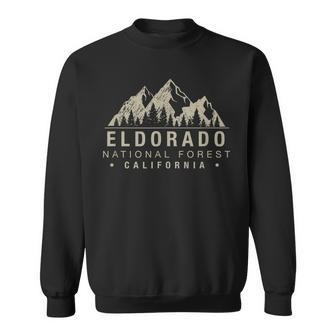 Eldorado National Forest California Sweatshirt | Mazezy