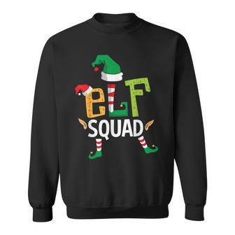 Elf Squad Elves Family Christmas Matching Couple X-Mas Sweatshirt - Thegiftio UK
