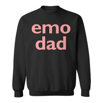 Emo Dad Pride Fathers Day 90S Retro Goth Summer T Pride Month Funny Designs Funny Gifts Sweatshirt | Mazezy