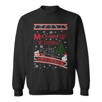 Engineer Ugly Christmas Sweater Engineer T Sweatshirt | Mazezy