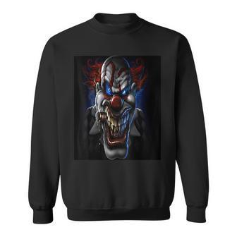 Evil Clown And Cigar Standard T Cigar Sweatshirt | Mazezy