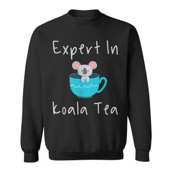 Expert In Koala Tea Pun Quality Control Manager Specialist Sweatshirt | Mazezy