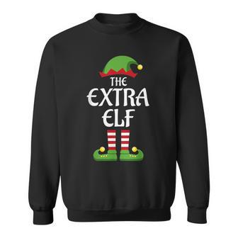 Extra Elf Family Matching Group Christmas Sweatshirt - Thegiftio UK