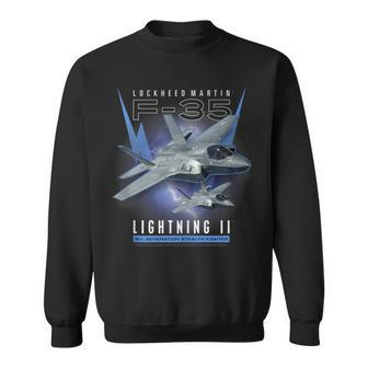 F-35 Lightning Ii 5Th Gen Stealth Fighter Sweatshirt | Mazezy