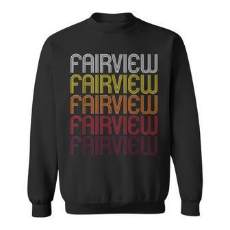 Fairview Nc Vintage Style North Carolina Sweatshirt | Mazezy