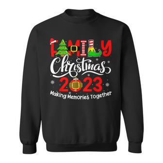 Family Christmas 2023 Matching Outfits Team Santa Elf Squad Sweatshirt | Mazezy