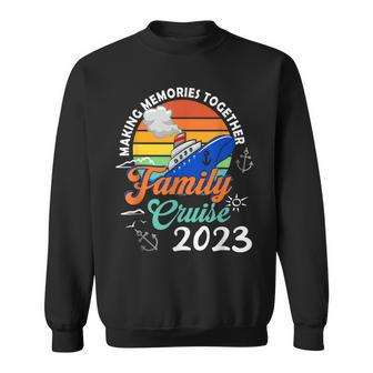 Family Cruise 2023 Travel Holiday Making-Memories Together Sweatshirt - Thegiftio UK