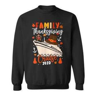 Family Thanksgiving Cruise 2023 Autumn Cruise Squad Matching Sweatshirt - Seseable