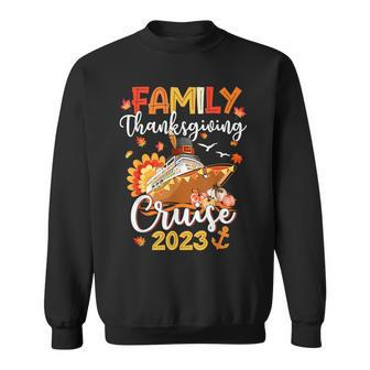 Family Thanksgiving Cruise 2023 Autumn Cruise Squad Matching Sweatshirt - Thegiftio UK