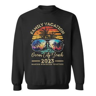 Family Vacation 2023 Vintage Maryland Ocean City Beach  Sweatshirt