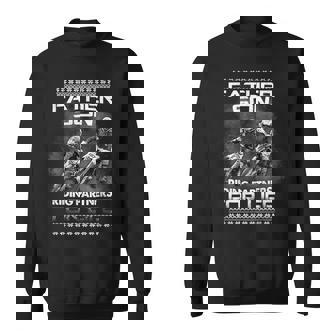 Father And Son Riding Partners For Life Sweatshirt | Mazezy