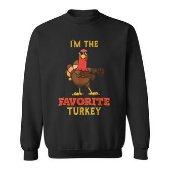 Favorite Turkey Matching Family Group Thanksgiving Sweatshirt | Mazezy