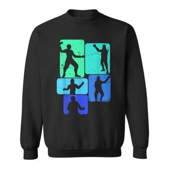Fencing For Fencer | Retro Boys Fencing Sweatshirt | Mazezy