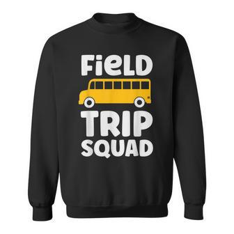 Field Trip Squad School Bus Field Day Vibes 2023 Sweatshirt - Seseable