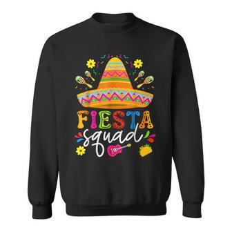 Fiesta Squad Cinco De Mayo Mexican Party Family Group Sweatshirt - Monsterry UK