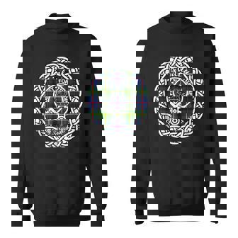 Finlay Surname Last Name Scottish Clan Tartan Badge Crest Funny Last Name Designs Funny Gifts Sweatshirt | Mazezy