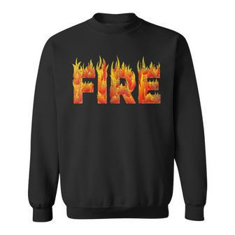 Fire And Ice Diy Last Minute Halloween Party Costume Couples Sweatshirt - Seseable