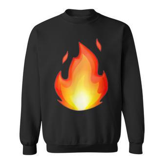 Fire T's & Fire ed Clothing Of Hot Fire Sweatshirt - Thegiftio UK