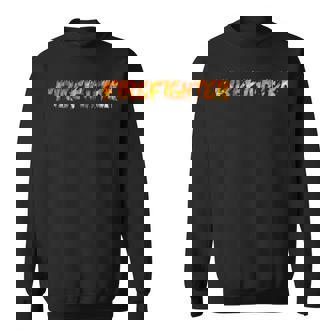 Firefighter Design Pride Courage Fire Chief Rescuers Fireman Sweatshirt | Mazezy