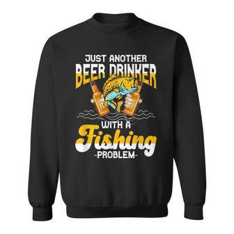 Fishing Never Underestimate An Old Man With A Fishing Rod Old Man Funny Gifts Sweatshirt | Mazezy