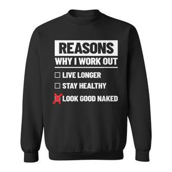 Fitness Meme - Workout Motivation Quotes - Funny Workout Sweatshirt | Mazezy