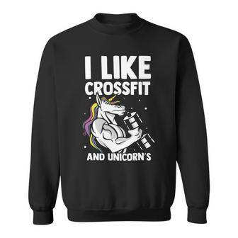 Fitness Unicorn Bodybuilding Sport Lift Weighlifter Gym Sweatshirt - Monsterry