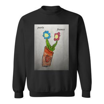 Fleurs En Pot Sweatshirt | Mazezy