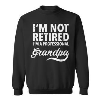 Foxy Grandpa Funny Sweatshirt | Mazezy