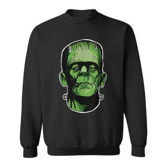Frankenstein Monster Horror Halloween Halloween Sweatshirt | Mazezy