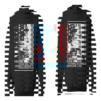 Franklin Pierce President Us Flag Sweatshirt | Mazezy