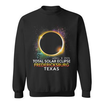 Fredericksburg Texas Totality Total Solar Eclipse 2024 Sweatshirt - Seseable