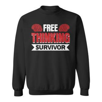 Free Thinking Survivor Sweatshirt | Mazezy