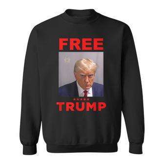 Free Trump Jail Hot Photo Campaign Sweatshirt - Seseable