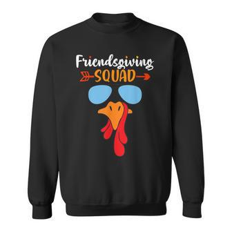 Friendsgiving Squad Happy Thanksgiving Day Friendship Sweatshirt | Mazezy