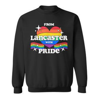 From Lancaster With Pride Lgbtq Gay Lgbt Homosexual Sweatshirt | Mazezy DE