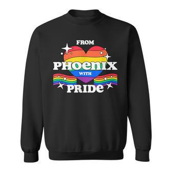 From Phoenix With Pride Lgbtq Gay Lgbt Homosexual Sweatshirt | Mazezy CA