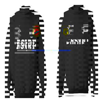 Frosinone SportSoccer Jersey Flag Football Sweatshirt | Mazezy