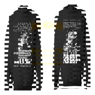 Full Time Dad Part Time Hooker Funny Fathers Day Fishing Sweatshirt | Mazezy