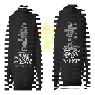 Fun Hilarious Funny Halloween Party Costume Scary Clown Sweatshirt | Mazezy