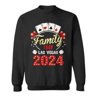 2024 Vegas Family Trip Vacation Party Las Vegas Squad Sweatshirt | Mazezy