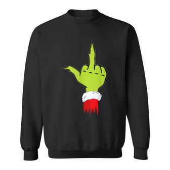& Naughty Christmas Top Adult Humor Anti Christmas Sweatshirt - Monsterry